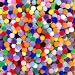 Acerich 2000 Pcs 1cm Assorted Pompoms Multicolor Arts and Crafts Fuzzy Pom Poms Balls for DIY Creative Crafts Decorations