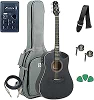 Violão Folk Strinberg Sd201hc Black Plus Half Cutaway
