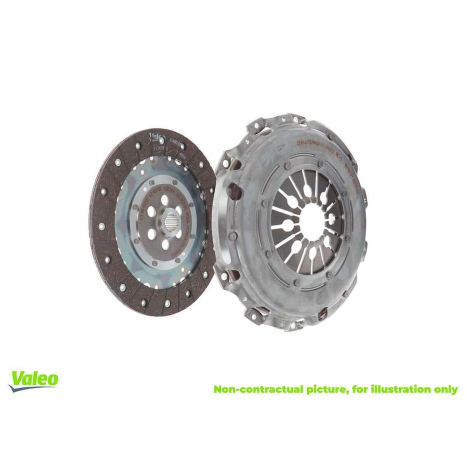 Valeo Zestaw Sprzegiel 837583 - Z Dociskiem, Z Tarczą