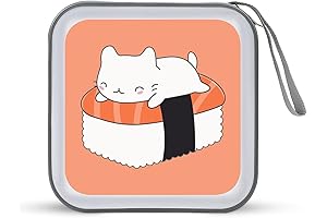 Hello Kitty Sushi Cat 40-Capacity CD Holder