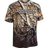 Legendary Whitetails Back Trail Big Game Camo SS Tee Medium