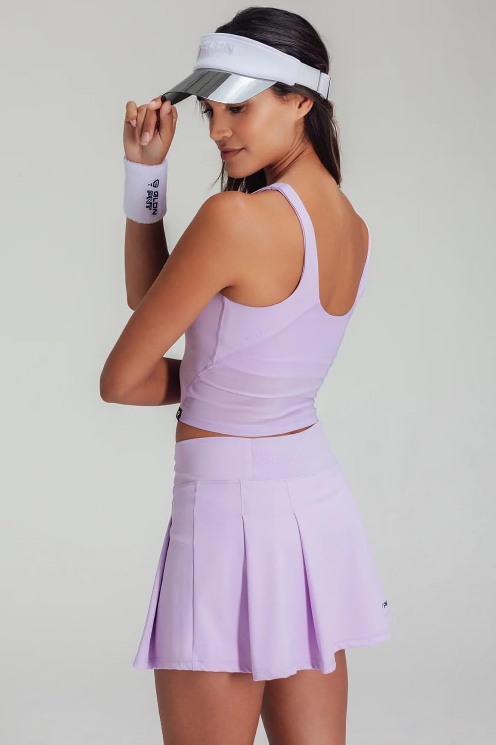 Women's Match Point Bra Tank, Lilac