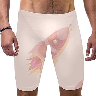 HUI JIN SHOP - Bañador para hombre, color rosa, Multicolor, L