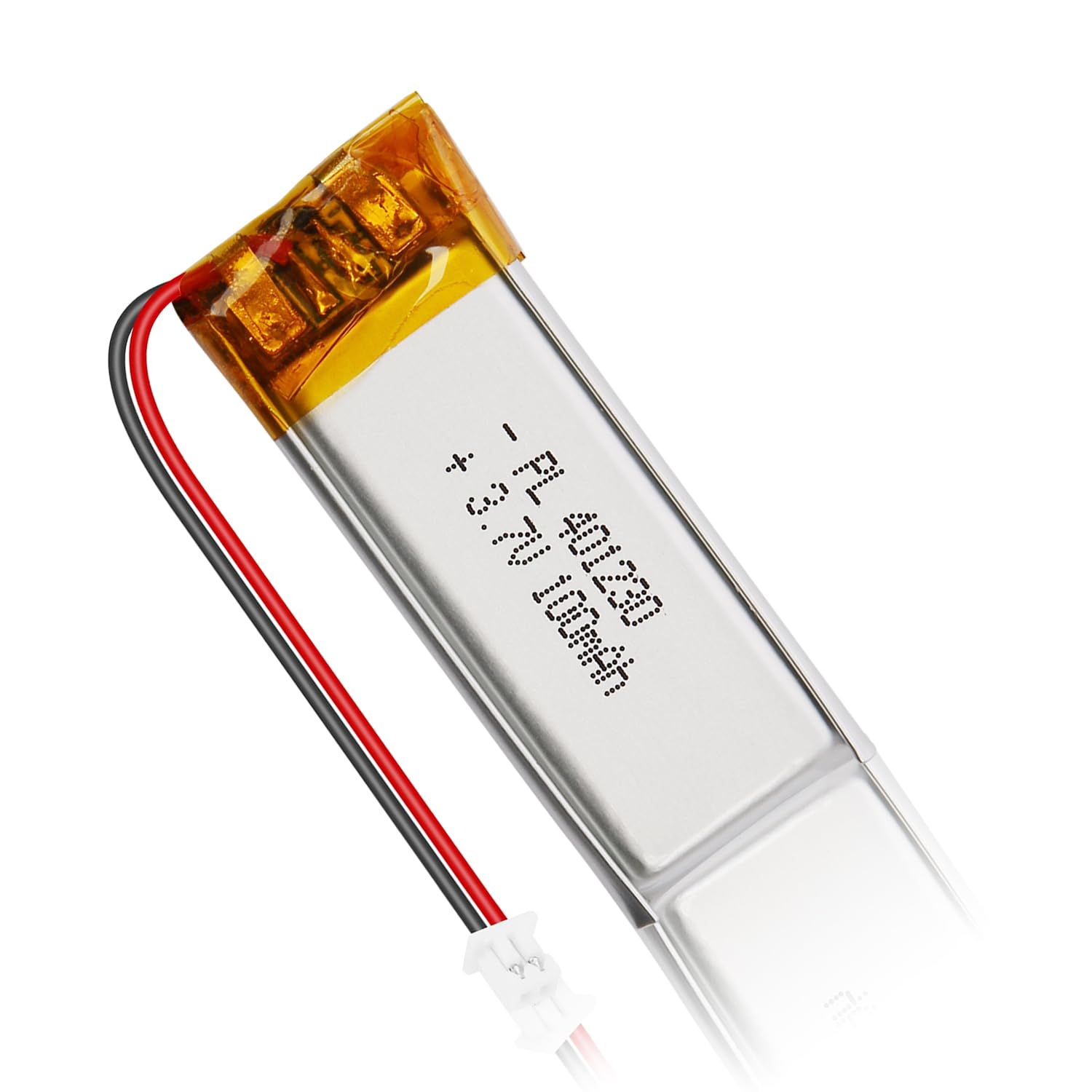 Batterie LiPo 3.7V 100mAh 401230 - Batterie Lithium-polymère Rechargeable avec Carte de Protection et connecteur Micro JST 1.25 pour appareils électroniques - 2