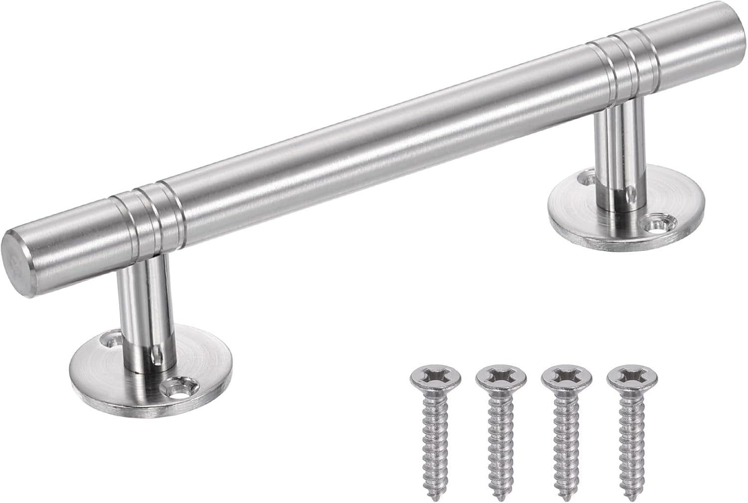 uxcell 6" Sliding Barn Door Handles Stainless Steel Gate Barn Door