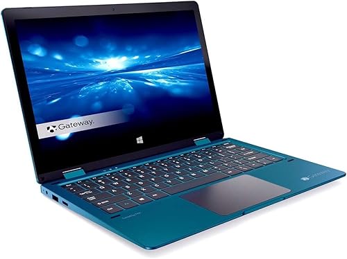 Miniatura 5 de Gateway Laptop convertible 2 en 1 con pantalla táctil 116 HD en azul Intel N4020 4GB RAM 64GB SSD Mini-HDMI Webcam Windows 11 S