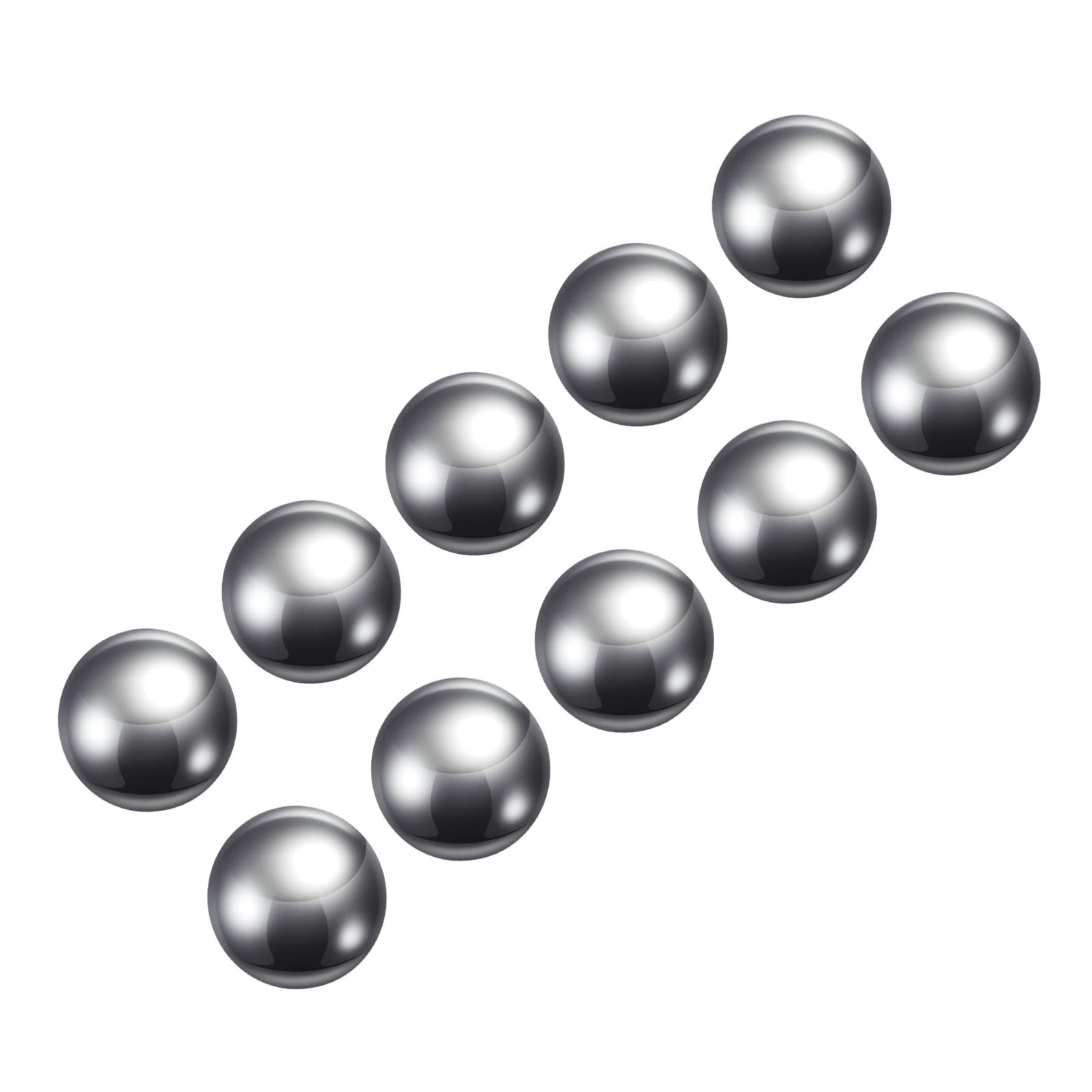 METALLIXITY Precision Balls G10 17mm 10pcs Cuscinetti A Sfera In Acciaio Cromato