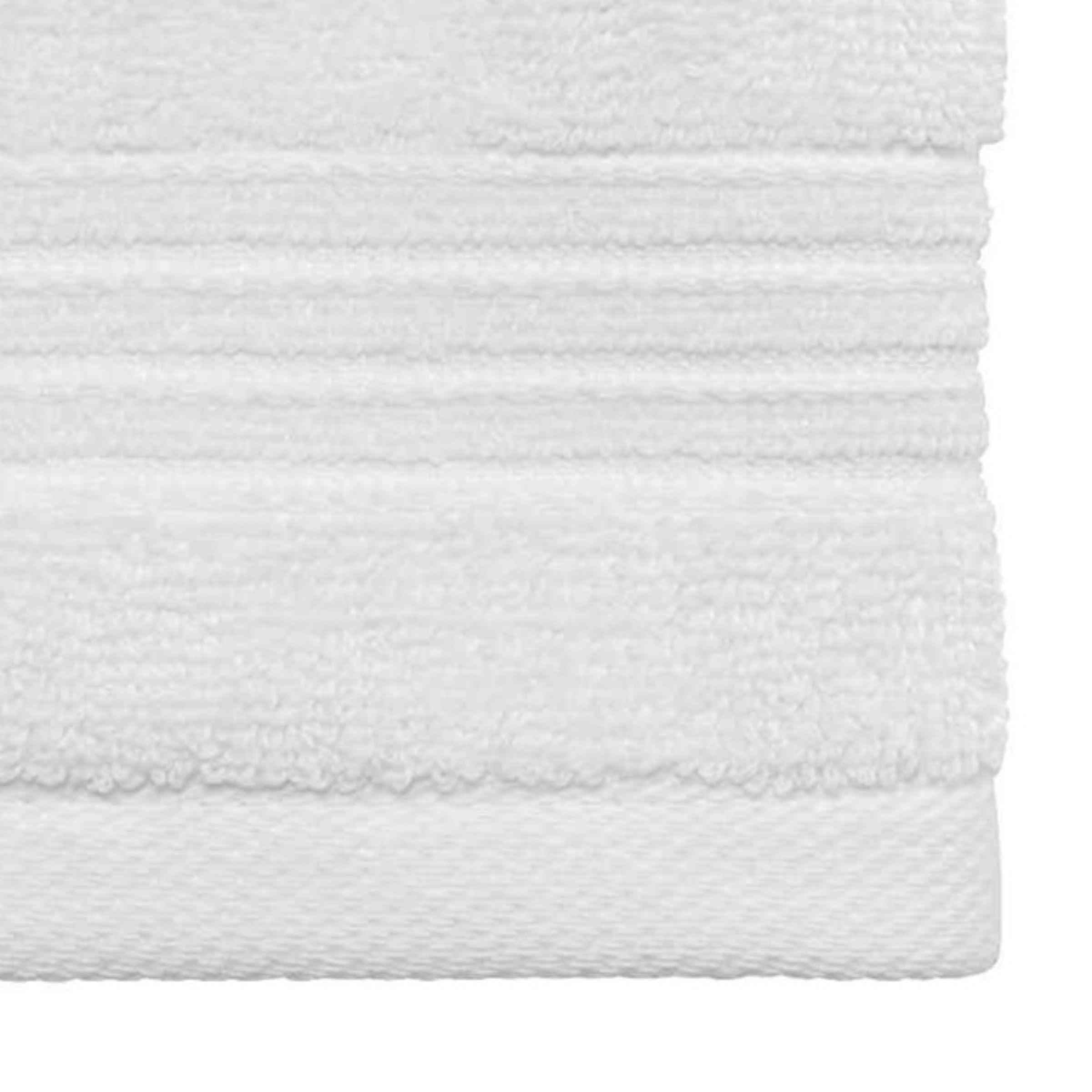 Avanti Linens - Monogram Embroidered Fingertip Towel, 100% Cotton, G, White/Gray - Image 3