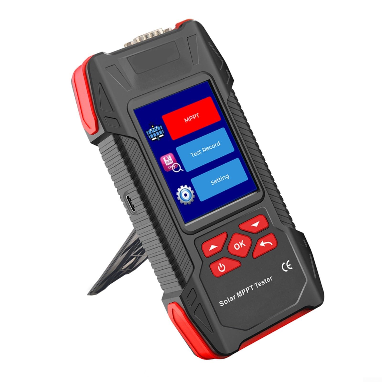 Für Solar Für MPPT Tester, 2000W Für Solarpanel Tester Für MPPT Meter Geeignet Für Solarpanel Automatische Abschaltfunktion