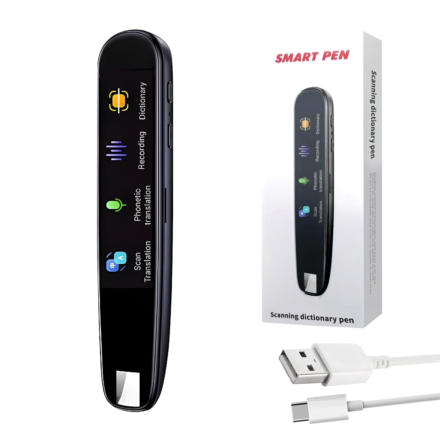Yuqutum Translation Scanning Pen, OCR Digital Reading Pen with 112 Language, Pen Scanner Reader, Scan Reader Pen, Wireless... - Review, Price and Buying Guide