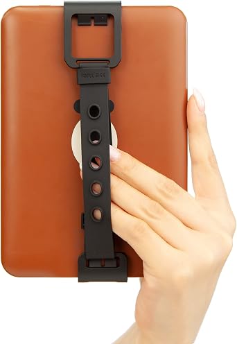 WiLLBee CLIPON Soft Dual for 6.77.5 inch Device eBook Reader Tablet Silicone Strap Hand Grip Finger Holder Black