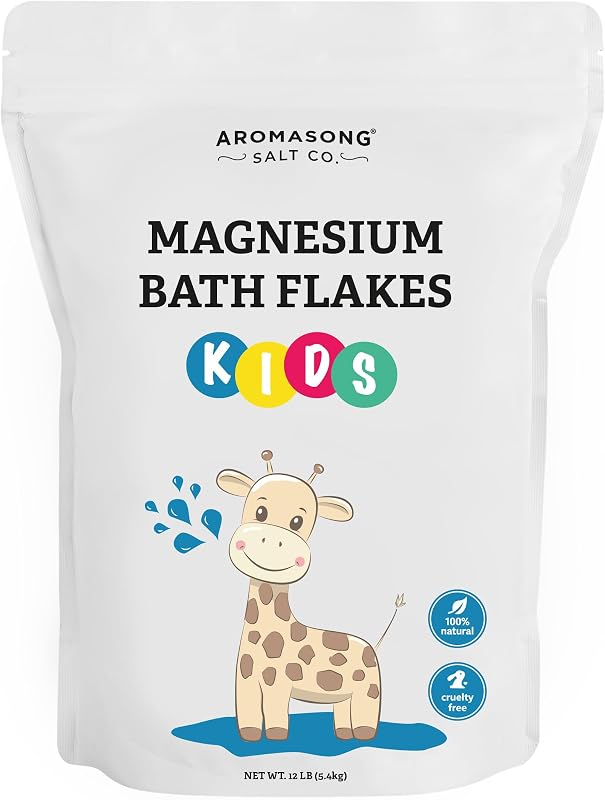 Aromasong Flocos de Cloreto de Magnésio para Banho, 12 lb