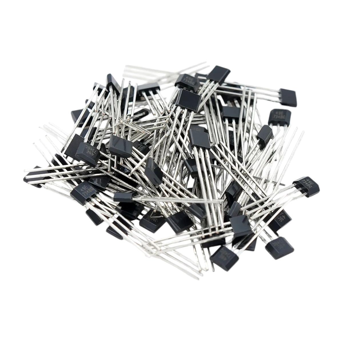 500pcs/lot 49E Hall Element OH49E SS49E Hall Effect Sensor Linear Switch New for Original Partially Free Shipping