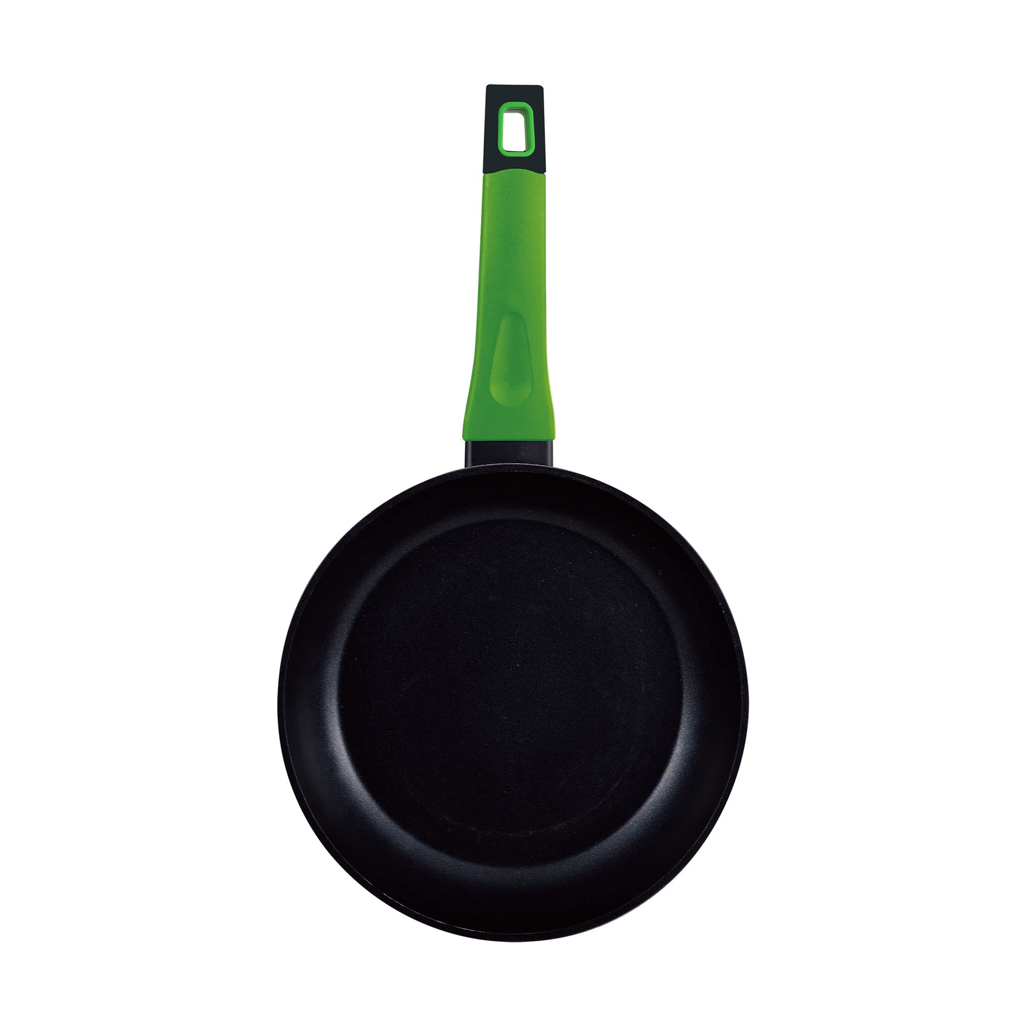 San Ignacio Batería de Cocina 8 Piezas Vitoria: 2 cacerolas con Sus Tapa de Vidrio, de Ø20x9 y Ø28x12,5 y Set de 4 sartenes de Ø20x4,5 Ø24x5 Ø26x4,5 y Ø28x5,4 cms, Aluminio Fundido