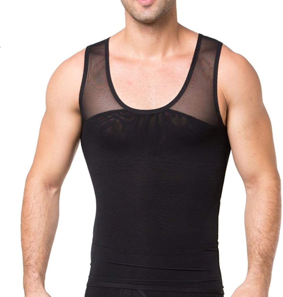 compression shirt to hide moobs