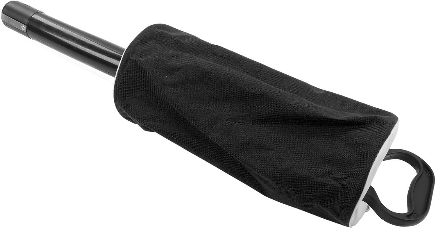 Golf Balls Pickup & Retriever Bag, 75×16cm Rubber Handle Detachable Plastic Tube Holds 70 Balls - Labor - Saving Hands - Free Collection, Ideal for Outdoor Practice