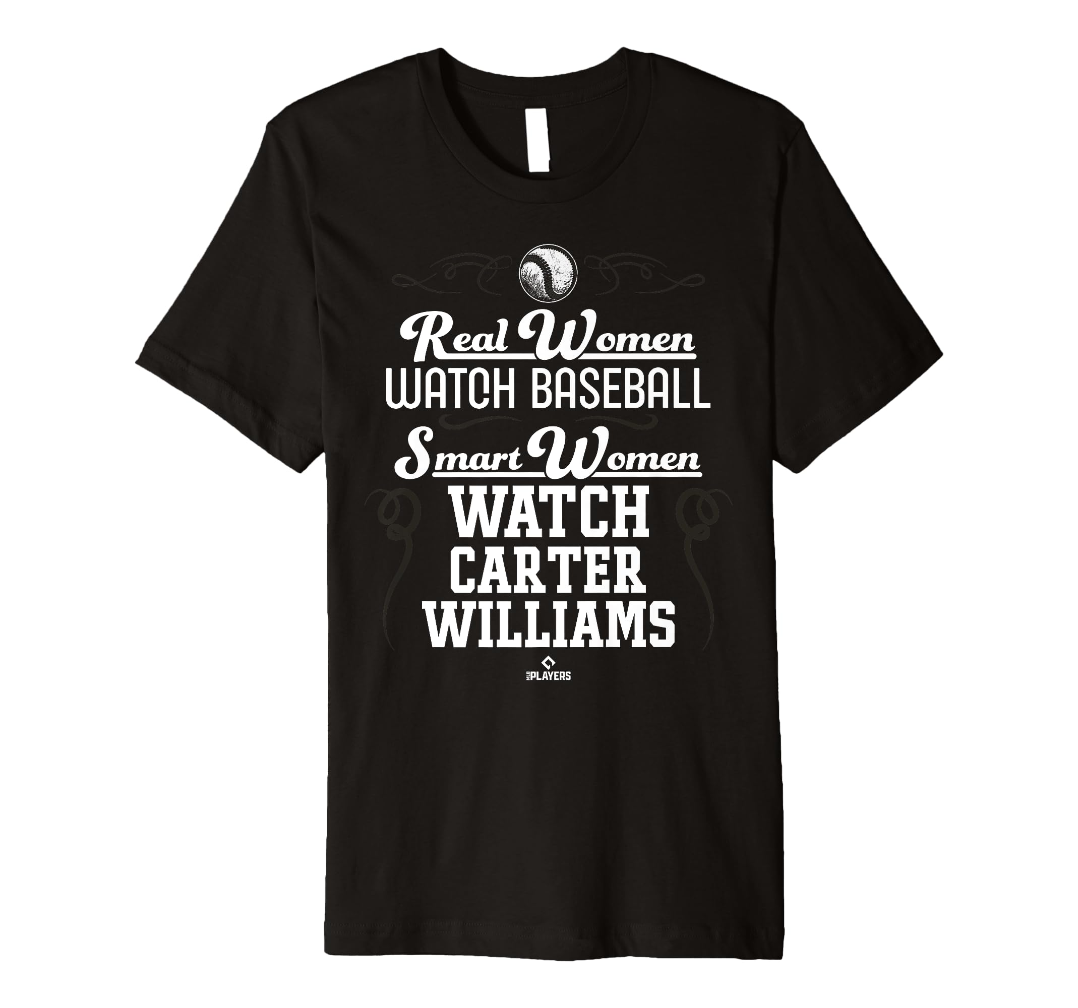 Smart Women Watch Carter Williams Prospect Baseball Fan Gear Premium T-Shirt