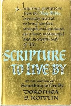 Hardcover Scripture to live by Book