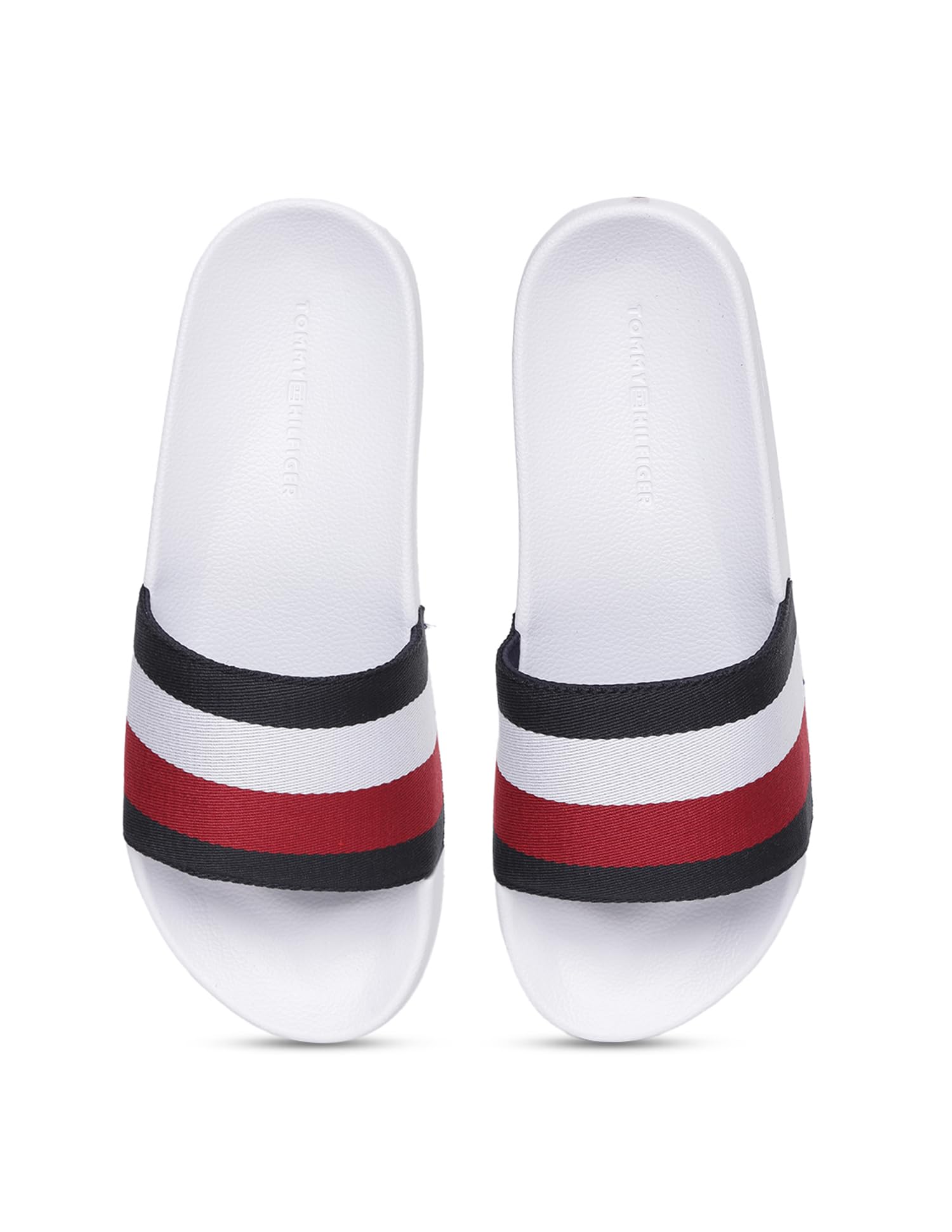 Tommy Hilfiger Multicolor Polyester Colorblocked Women Slides (F23HWFW261) Size-37 (B0CM119WWX) Amazon Price History, Amazon Price Tracker