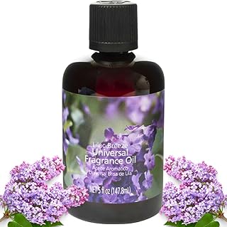 Lilac Breeze Universal Fragrance Oil – 5 fl oz Long-Lasting Floral Scented Oil for Diffusers, Oil Warmers, Potpourri & Home Fragrance