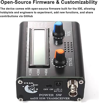 Amazon.com: usDX SDR QRP Transceiver, Mobile Transceiver, SDR 3