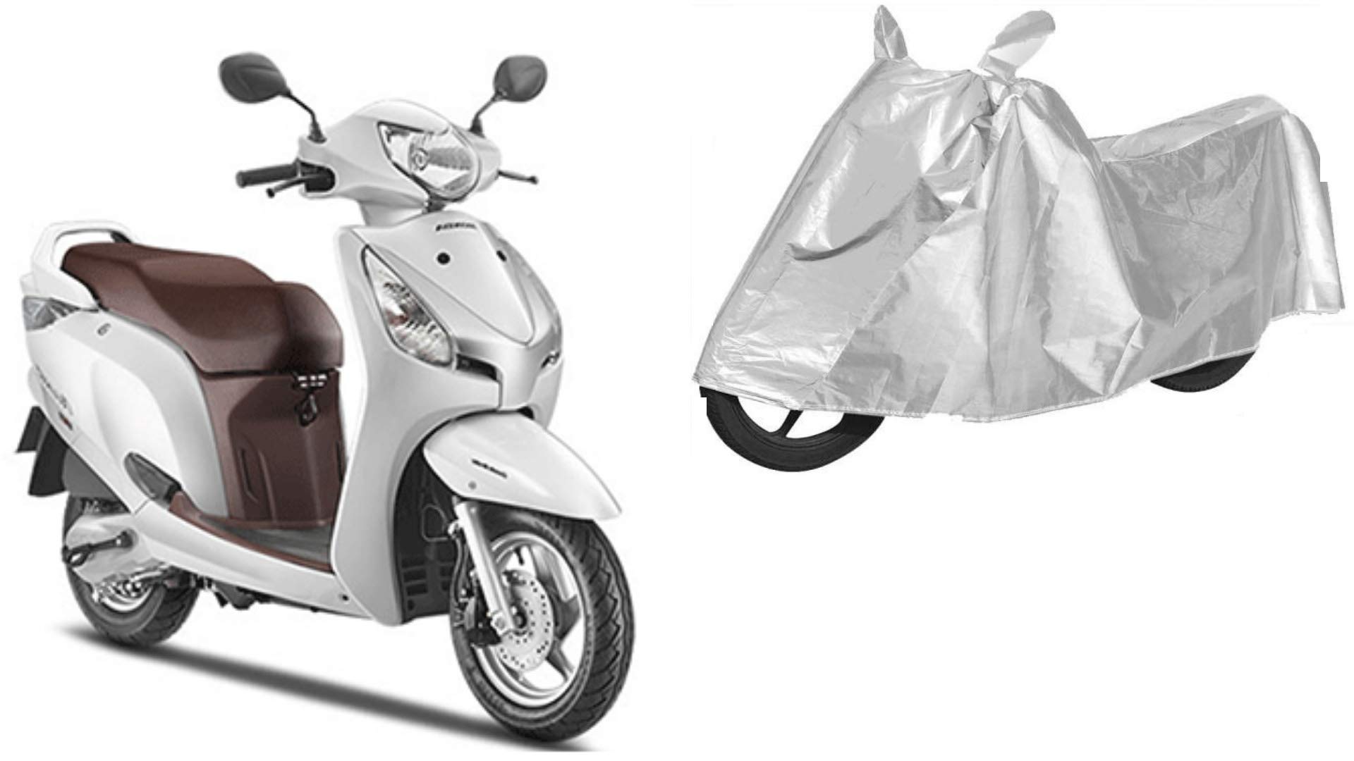 SHEEN Waterproof Scooty Cover with Mirror Pocket | Dustproof UV Protection Scooty Body Cover for Aviator