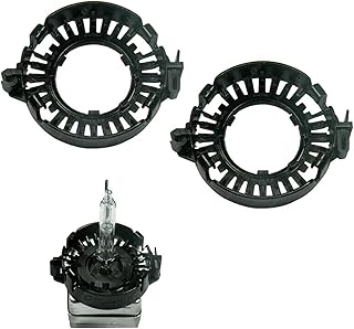 2x D1S D3S HID Xenon Bulb Adapter Headlight Retainers Clip Ring Holders Compatible for Mercedes-Benz Cadillac BMW Audi Buick Cadillac Cadillac Lincoln Jaguar