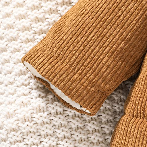 Xiaodriceee Toddler Baby Girl Boy Fall Winter Coat Long Sleeve Lapel Button Down Jacket Outerwear Kids Warm Clothes Outfit #TOP6