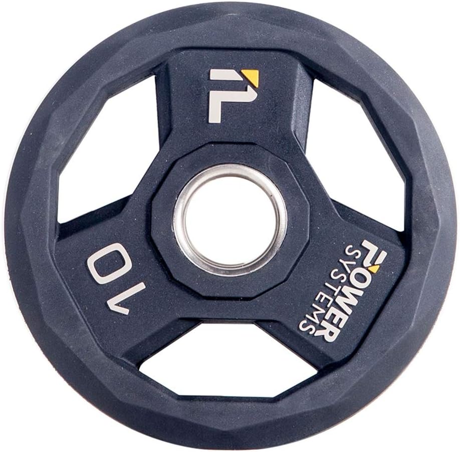 Power Systems Urethane Weight Plate, 2.5 Pounds, Black (55883)