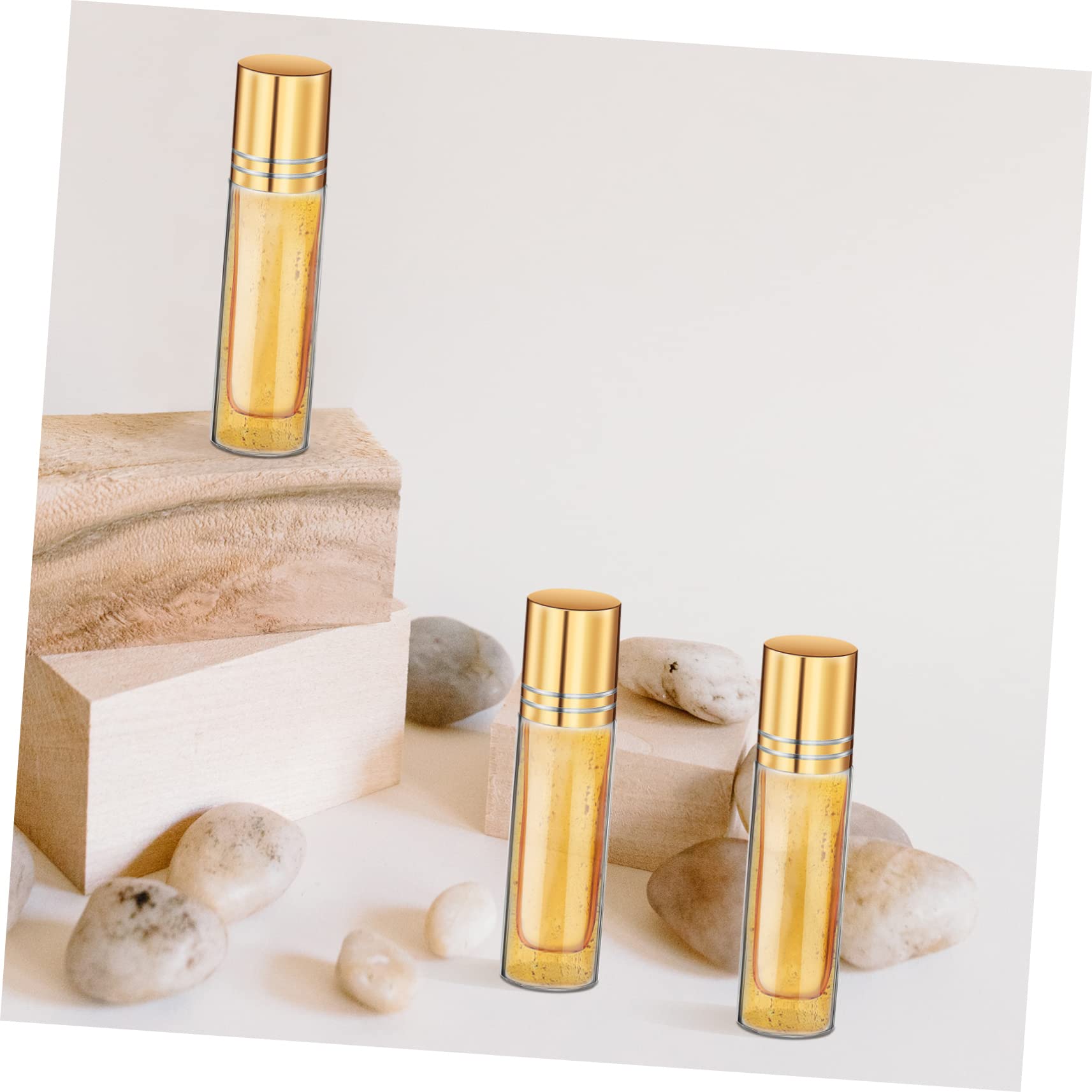 Beaupretty 15 Stück Teiliges Set Leere Roll Flaschen für Ätherische Öle und Aromatherapie aus Auslaufsicher für Ölmischungen und Flüssigkeiten