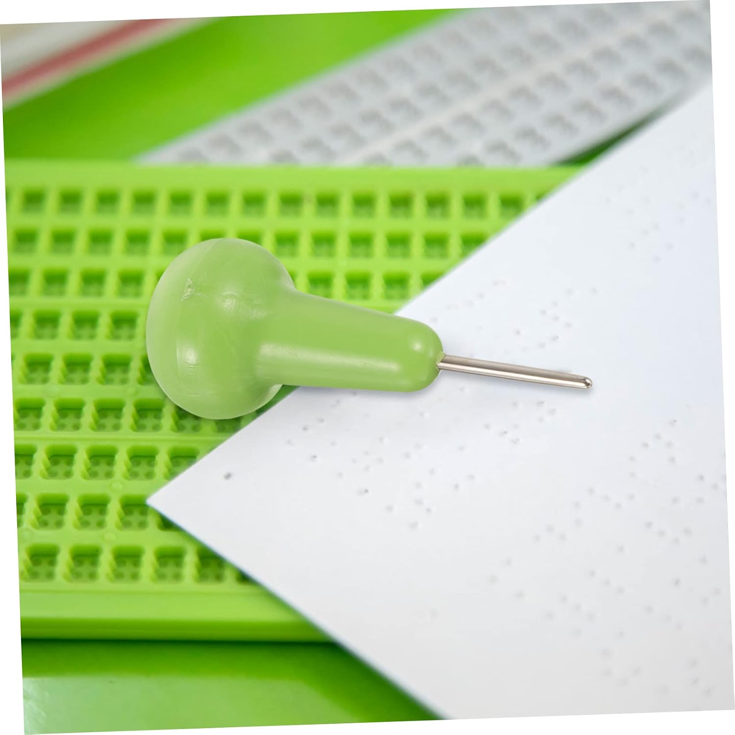 Housoutil 3sets Braille Stylus Blind Writing Aids Braille Sensory Tools Easy to Use