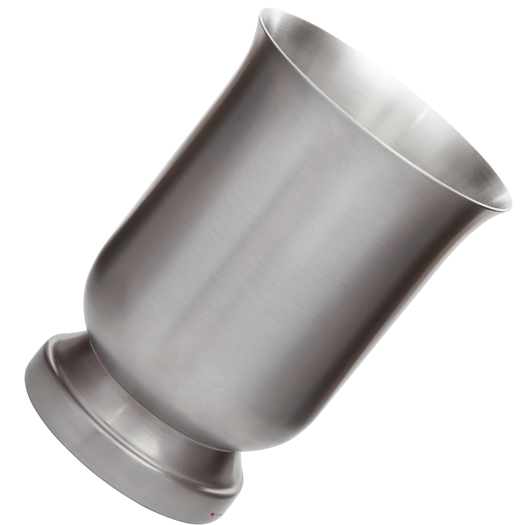 I LUV LTD Peltro Medievale Potabile Tazza 6.5 pollici Calice Antico Fine Perfetto per L'incisione