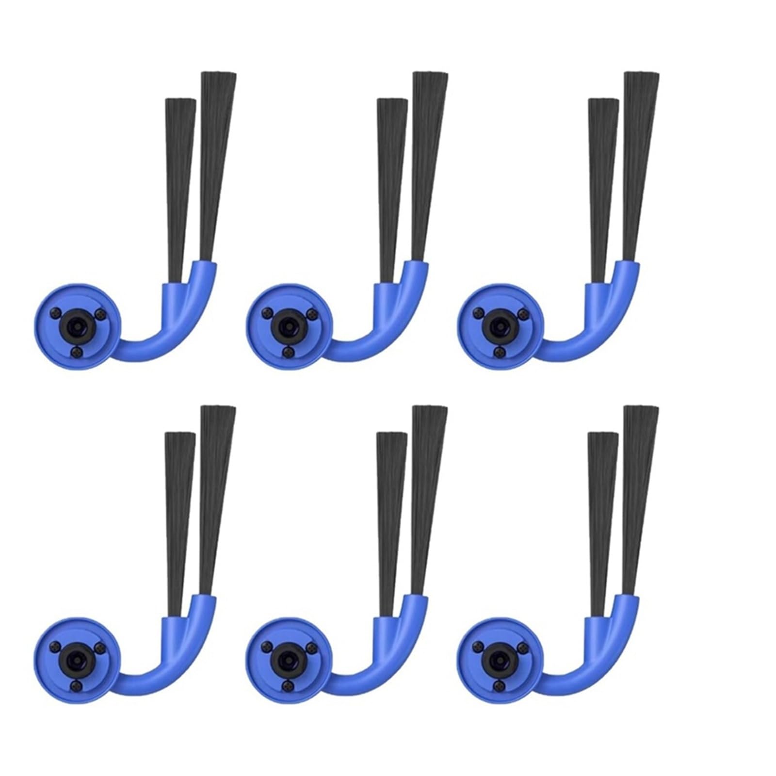 Brosses latérales compatibles Ecovacs avec poils nylon anti-enroulement