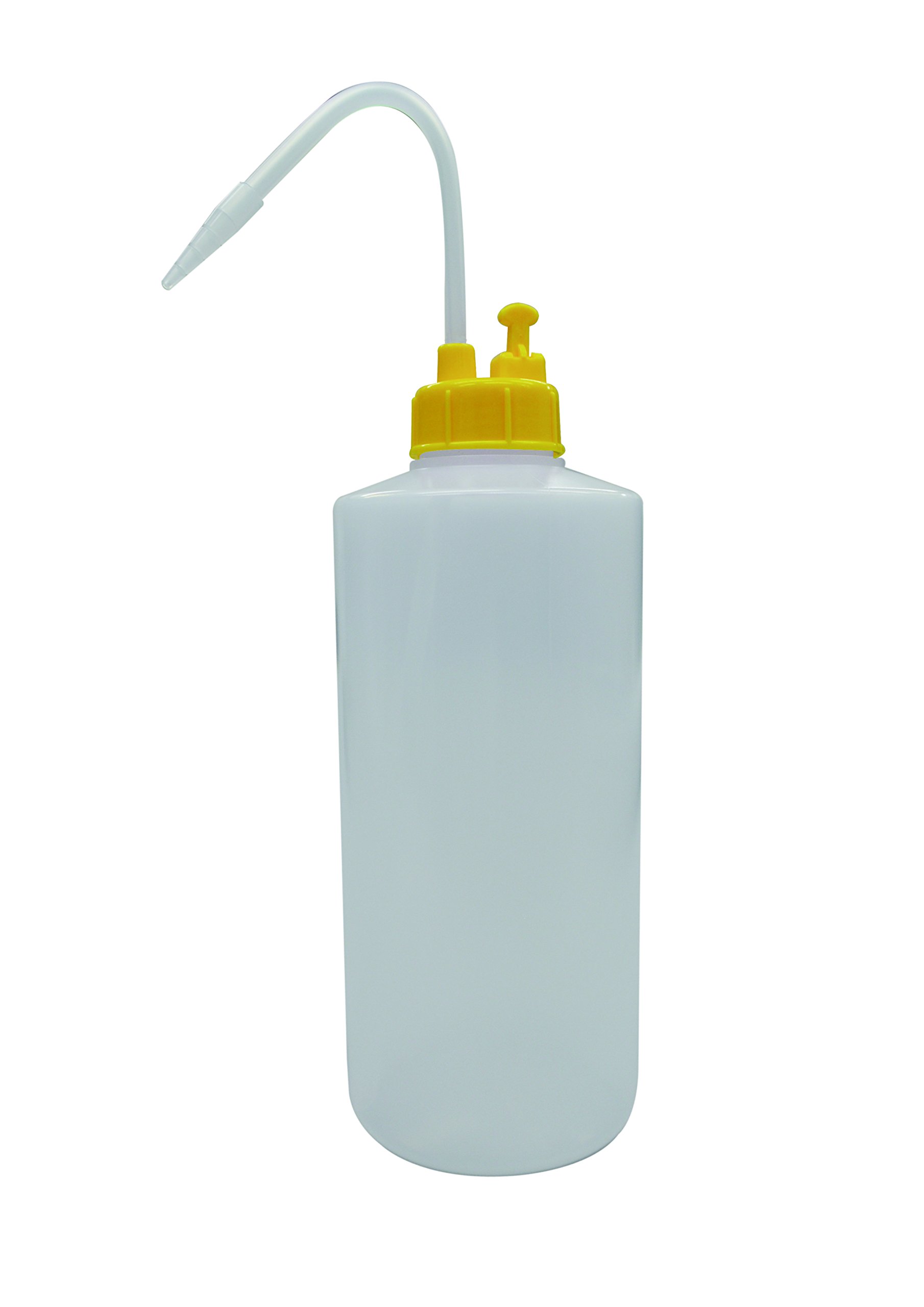 Amazon.co.jp: 安元化成 NT洗浄瓶 カラーキャップB型(コック付) 1000ml