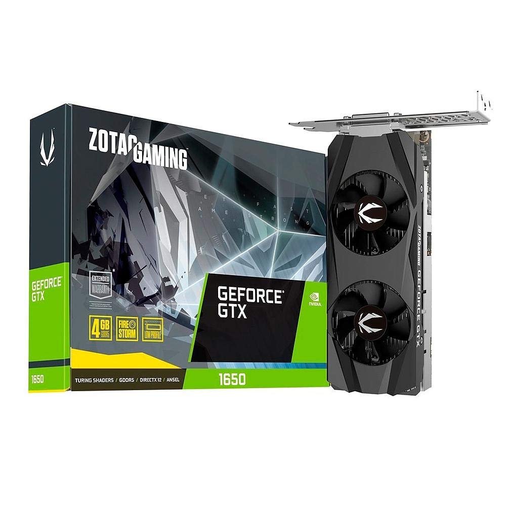 ZOTAC GAMING GeForce GTX 1650 Düşük Profil grafik kartı (NVIDIA