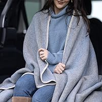 Vista 165 de Thick Alpaca Wool Blanket – Heavyweight Alpaca Wool Blanket for Camping Outdoors or Using Indoors Soft Peruvian Alpaca Wool Blankets