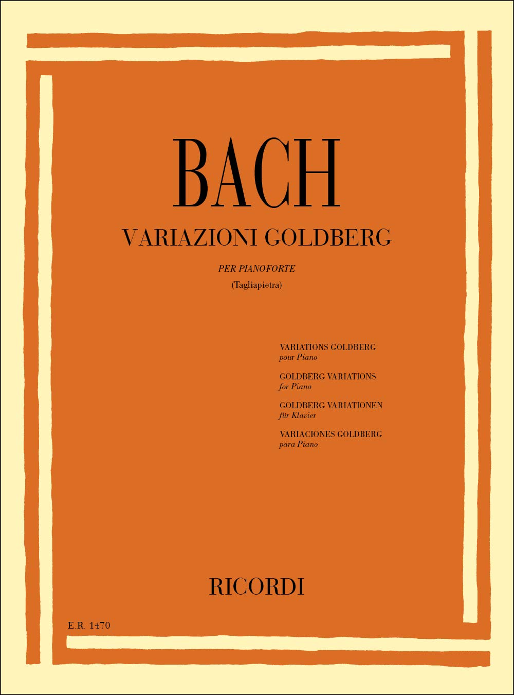 Variazioni Goldberg Bwv988