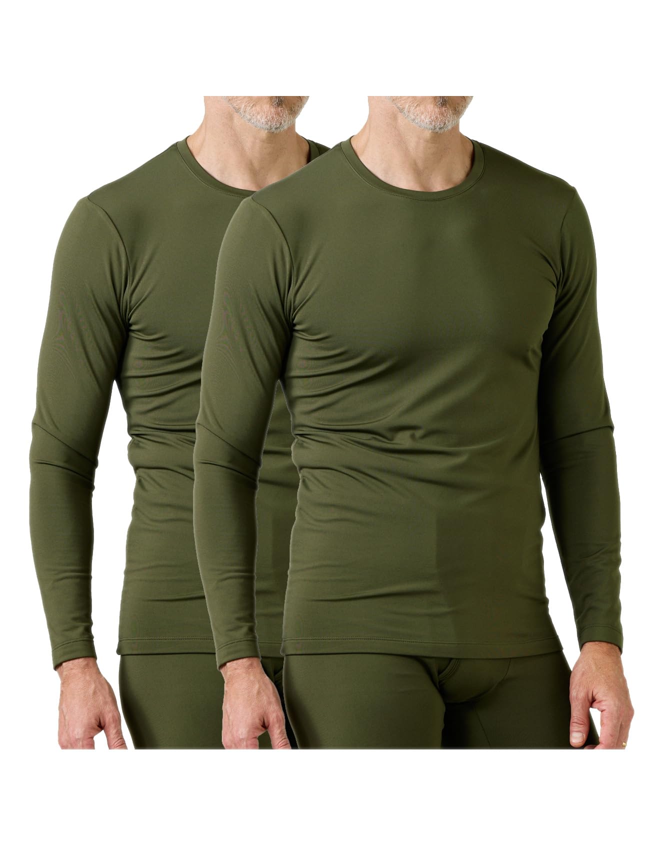 LAPASA Pacco da 2 o 1 Maglia Termica Peso Uomo Maniche Lunghe Canottiera Strato Base - Invernale Sport Allaperto Escursionismo Sci Snowboard M09/M26/M55