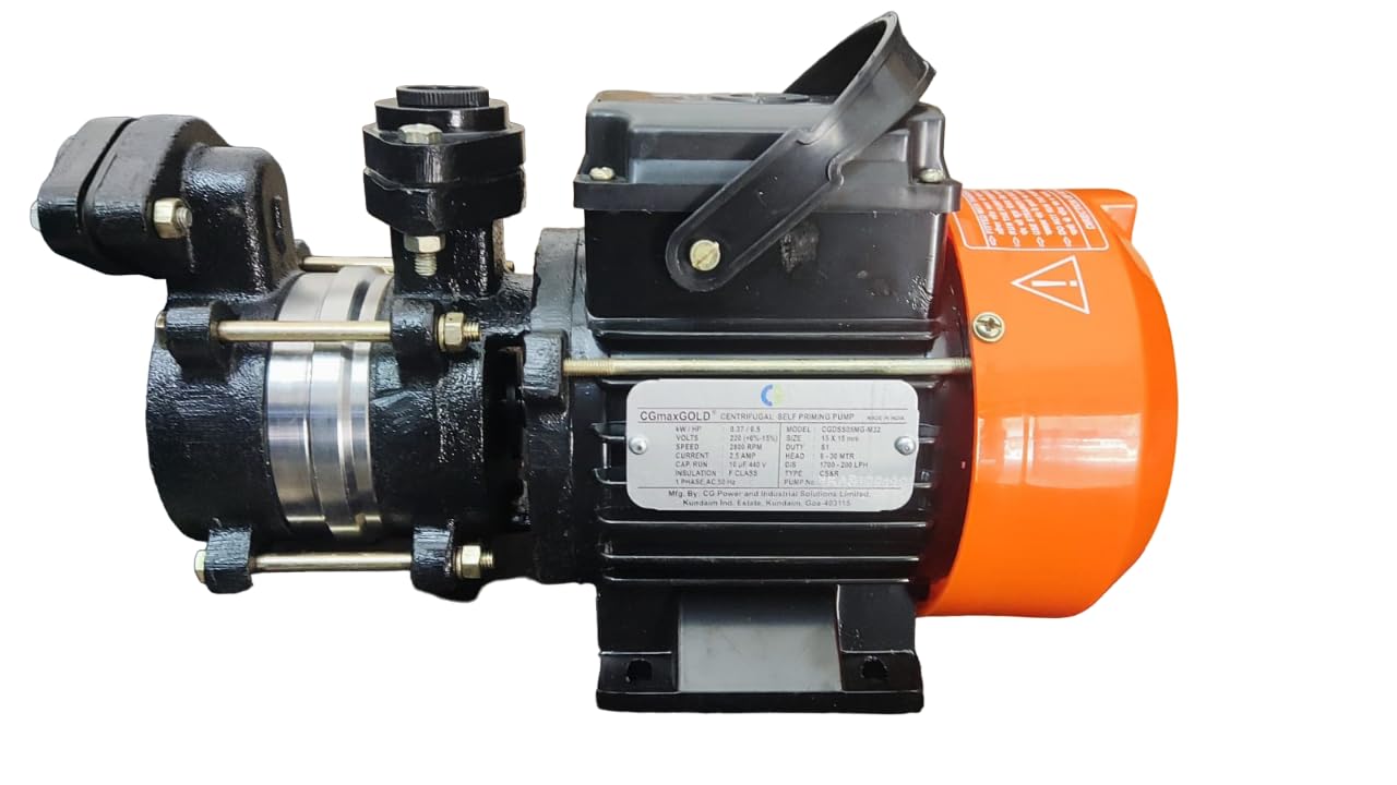 MURUGAPPA cg max gold water pump self ptiming pump Amazon.in Garden & Outdoors