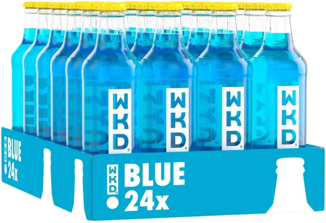WKD Original Blue Alcoholic Mix 275ml (Pack of 24 x 275ml)