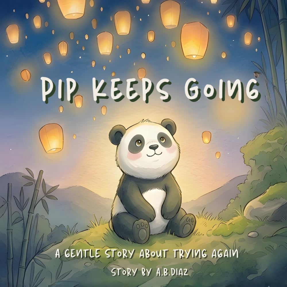 Pip Keeps Going: A Gentle Story About Trying Again (The Little Panda)