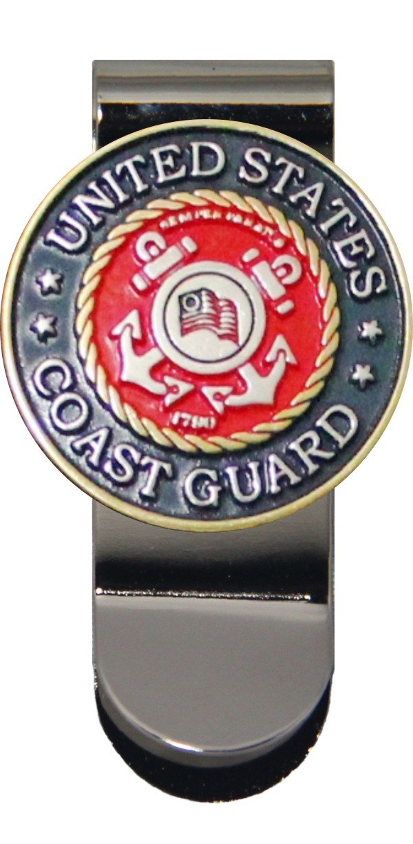 United States Coast Guard Money Clip
