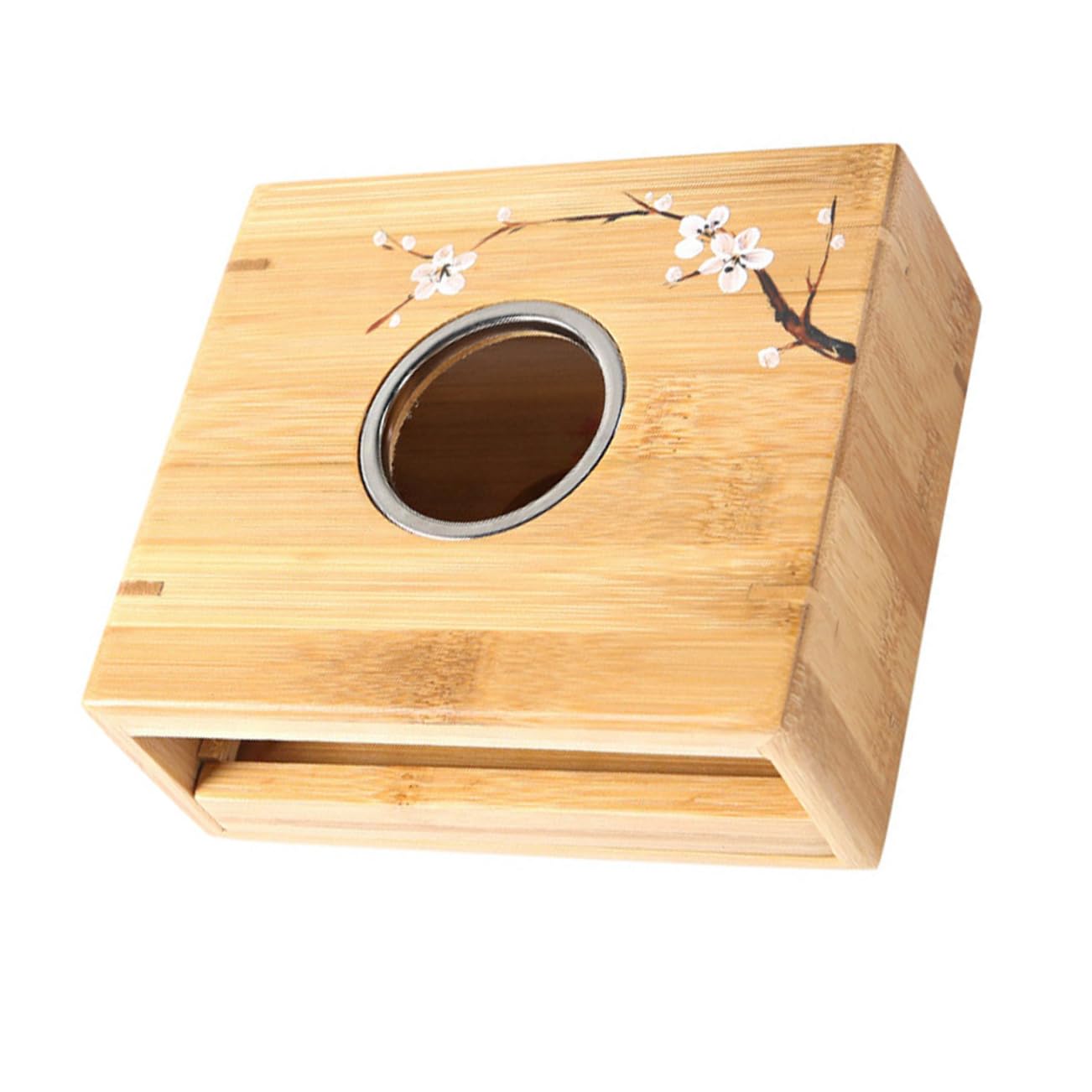 Luxshiny Bamboo Teapot Holder Tea Pot Warmer Teapot Heating Base Ceramic Candle Warmer Tea Stove