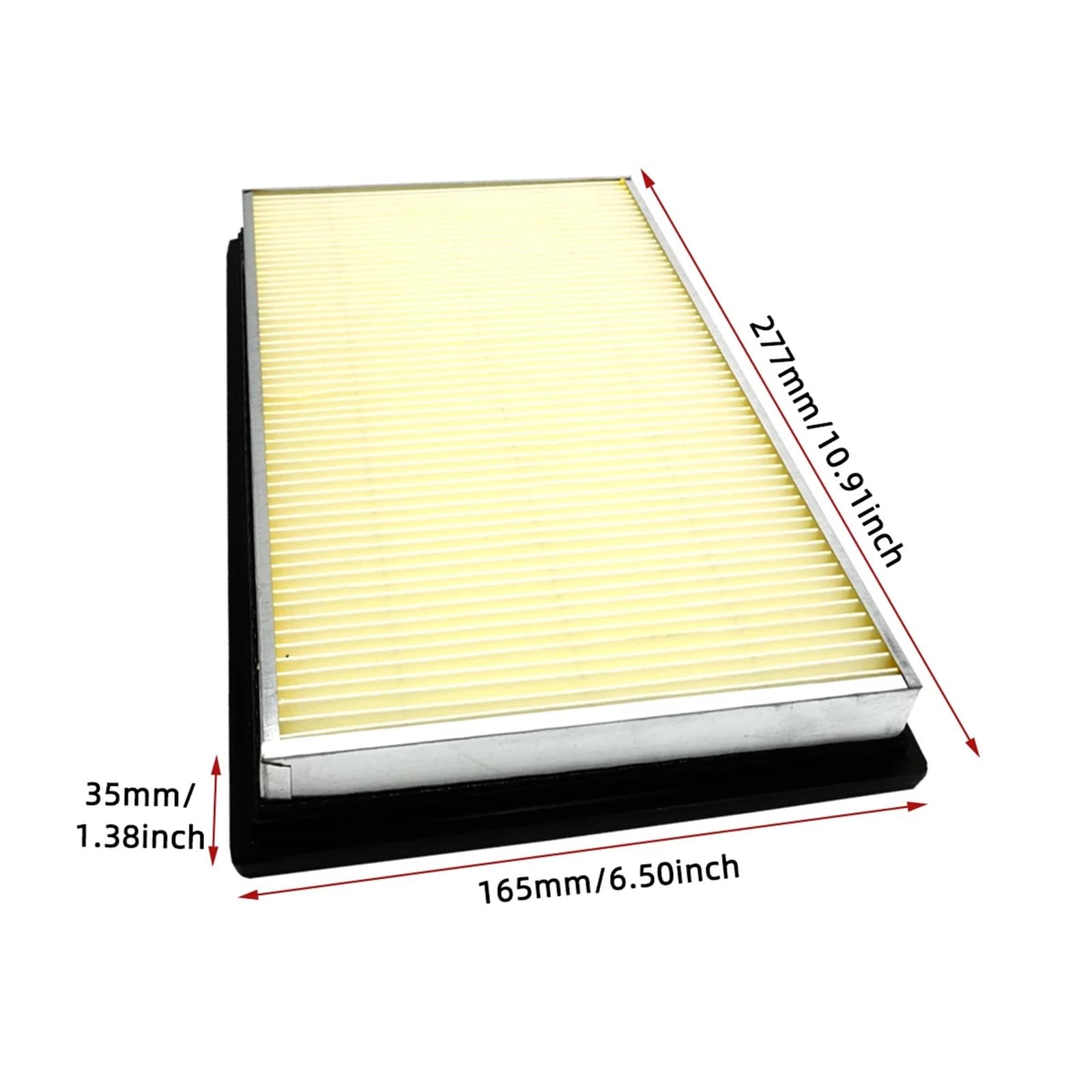 Filtro aria motore Calm Carbon 2 pezzi adatto per Nissan Pathfinder 1990-2004 CA4309 25043775 16546-0Z000 16546-70J10 Filtro Abitacolo ai Carboni Attivi Aria Abitacolo(5pcs)
