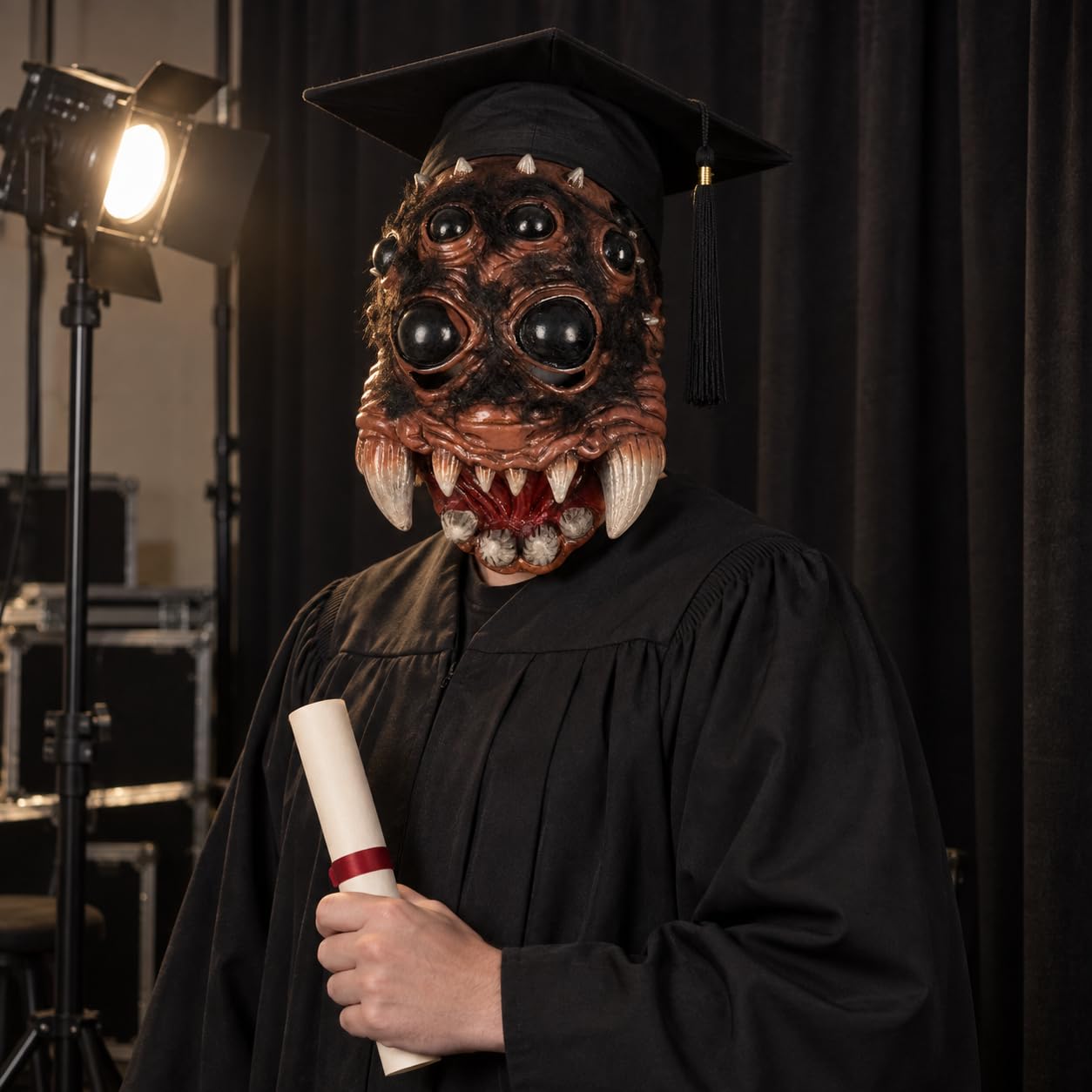 Maschera Ragno Horror Lattice