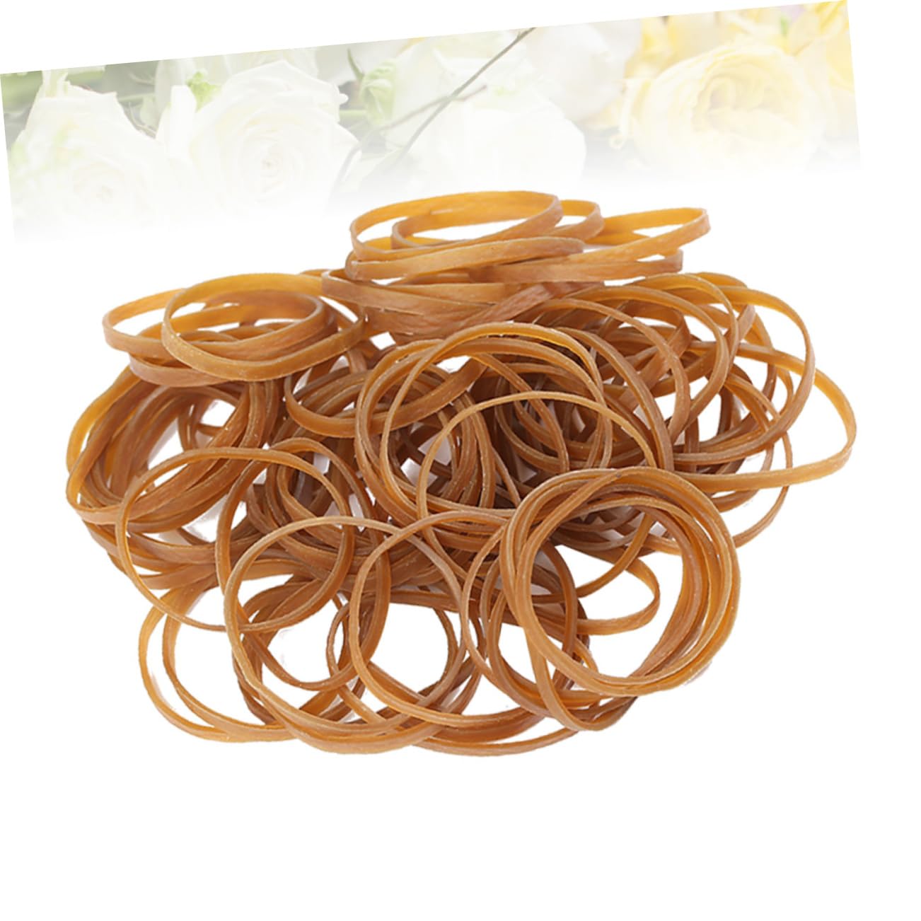 Gummiband 1500 Stück, Elastisch, aus Gummi für Büro und Küche