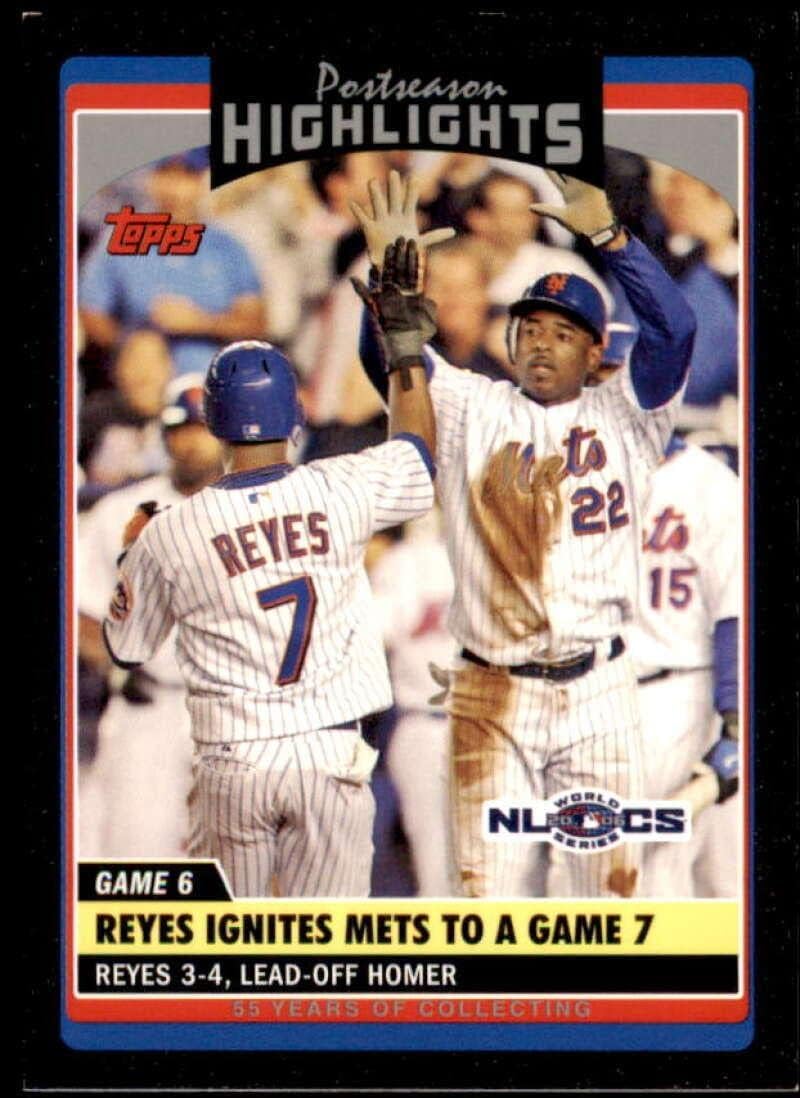 Jose Reyes Card 2006 Topps Update #UH192 - Slabbed Baseball Cards