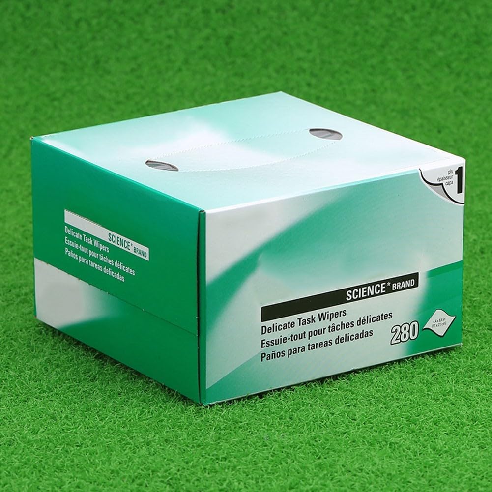 Lot de 280 lingettes à fibre optique pour nettoyer les équipements électroniques et de laboratoire