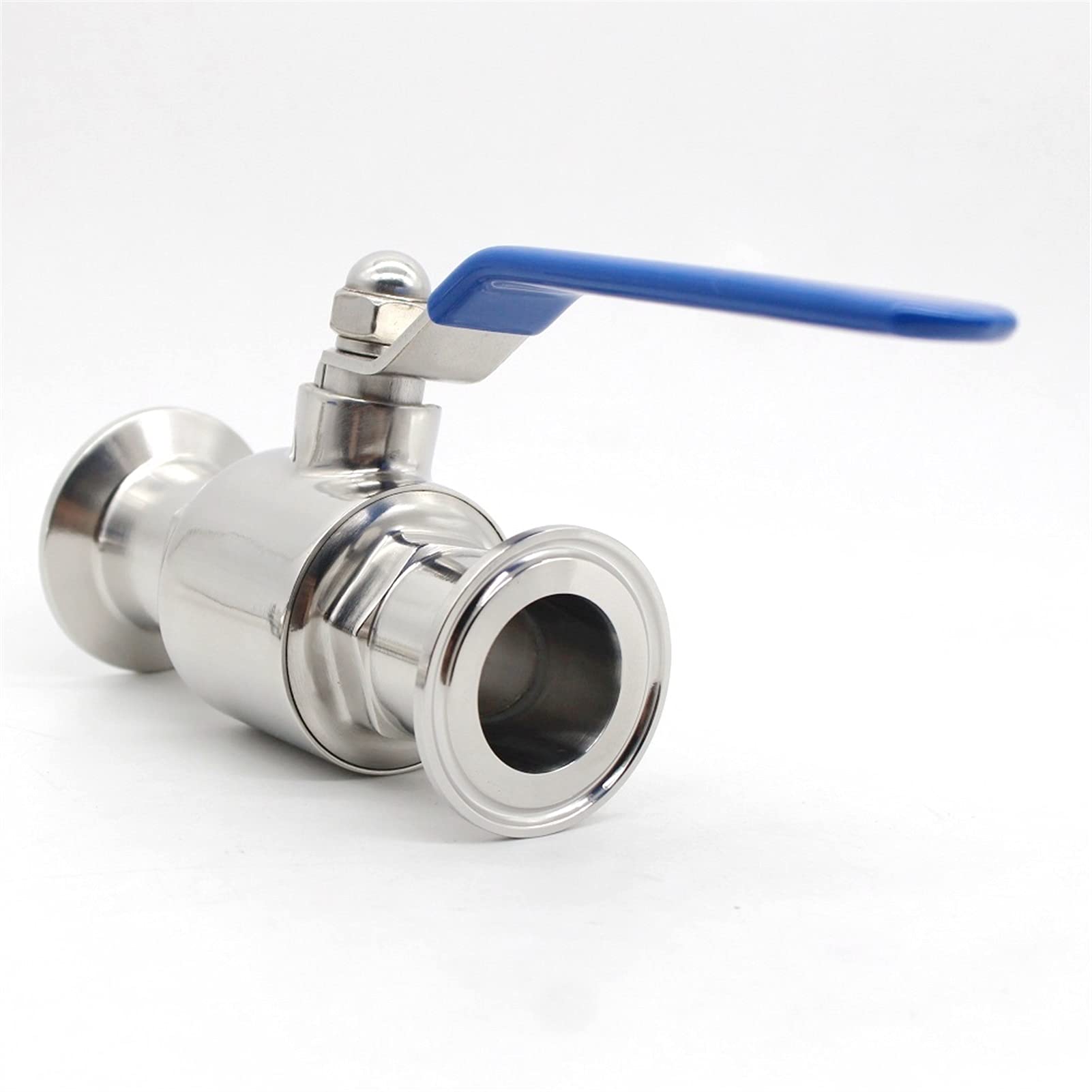 VSPPJYFG Sanitary Full Port Ball Valve Clamp Type Ferrule Stainless Steel SS304/SS316L(38mm,SS304)