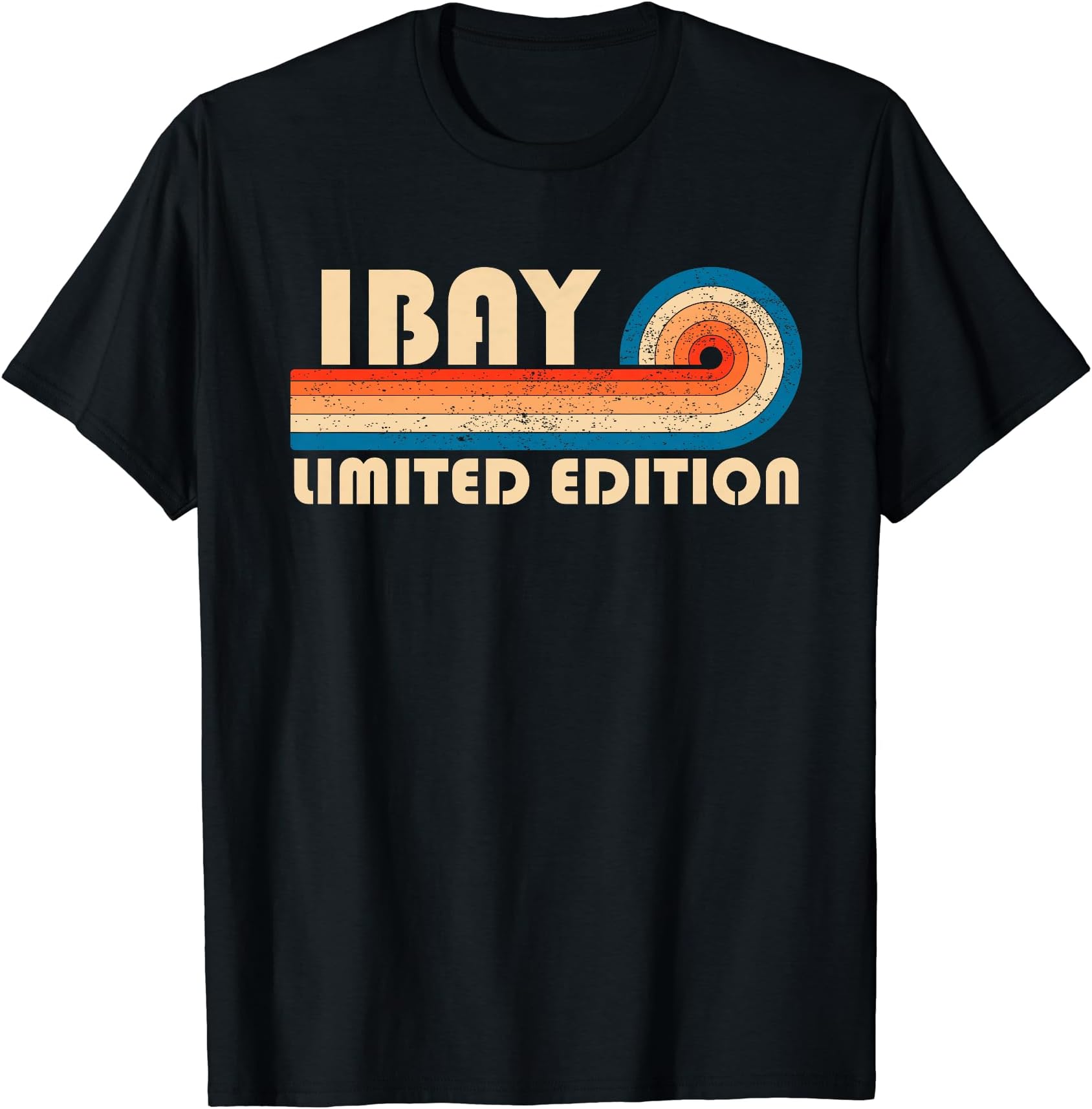 IBAY Surname Retro Vintage 80s 90s Birthday Reunion T-Shirt